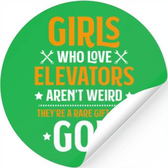 Discover Elevator Mechanic Elevator Installer Stickers