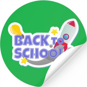 Discover Back to School Sticker Stickers