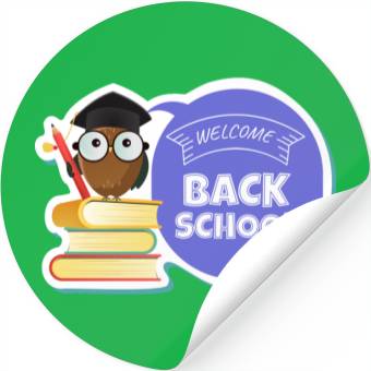 Discover Back to School Sticker Stickers