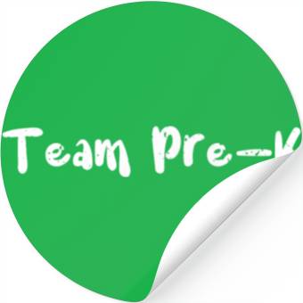 Discover Team Pre-K - Teacher Stickers