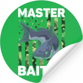 Discover Master Baiter - Wels Catfish Hunter Stickers