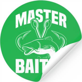 Discover Master Baiter - Wels Catfish Hunter Stickers