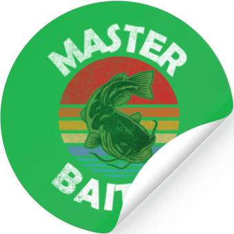 Discover Master Baiter - Wels Catfish Hunter Stickers