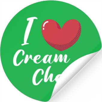 Discover I Love Cheese Stickers