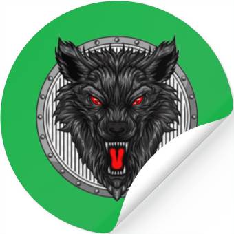 Discover Be Strong As A Wolf Stickers