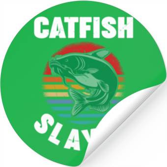 Discover Catfish Slayer - Wels Catfish Hunter Stickers