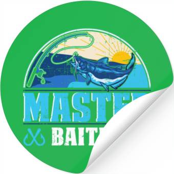 Discover Master Baiter - Wels Catfish Hunter Stickers
