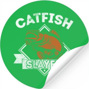 Discover Catfish Slayer - Wels Catfish Hunter Stickers