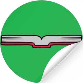 Discover Open book pages open Stickers