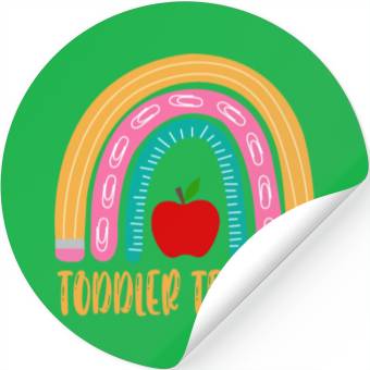 Discover Toddler Teacher Stickers