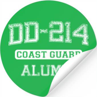 Discover US Coast Guard Alumni Stickers