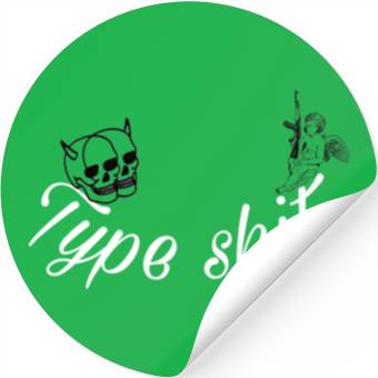 Discover Punk type shit Stickers