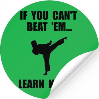 Discover Learn Karate Stickers