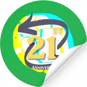Discover ANNIVERSARY 21 Stickers