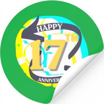 Discover ANNIVERSARY 17 Stickers