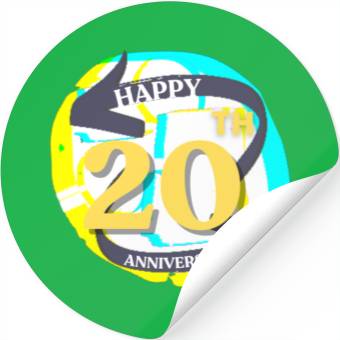 Discover ANNIVERSARY 20 Stickers