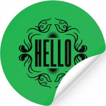 Discover hello friend! Stickers