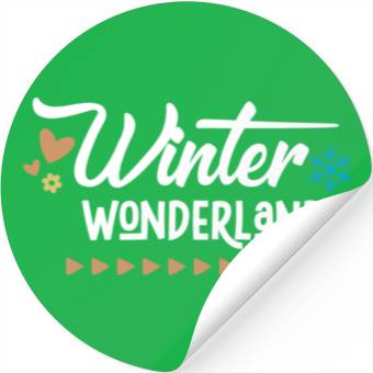 Discover Winter Wonderland Stickers