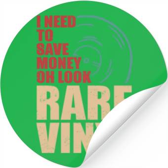 Discover Vinyl Collector Record Collection Stickers