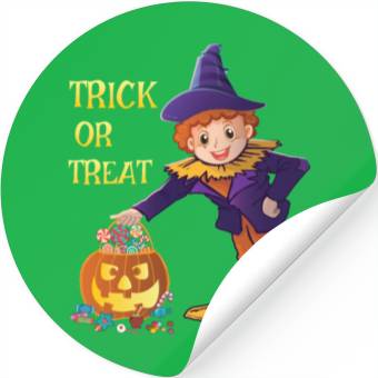 Discover Trick Or Treat Stickers