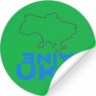 Discover Ukraine Stickers