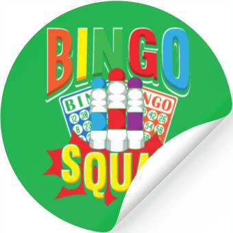 Discover Bingo Squad Stickers