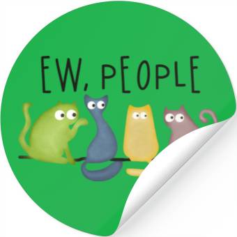 Discover ew people design Stickers
