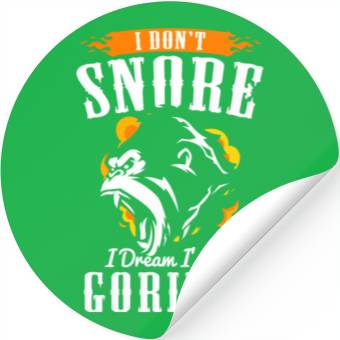 Discover Gorilla Primate Stickers