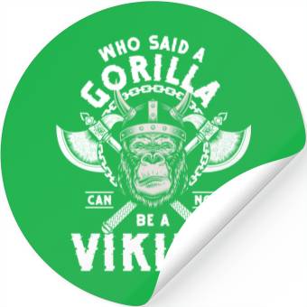 Discover Gorilla Silverback Zoo Stickers
