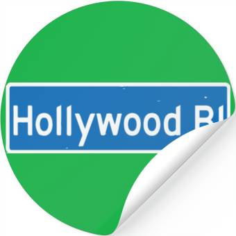 Discover Hollywood Boulevard Bl Stickers