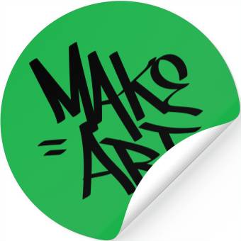 Discover Make Art Graffiti tag Stickers