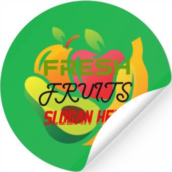 Discover Fresh fruit solution Stickers