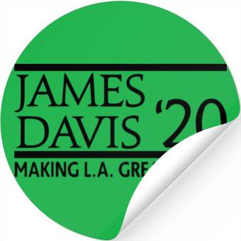 Discover James Davis LA Great Stickers