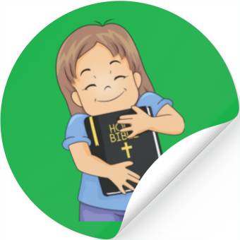 Discover Hugging Bible Stickers