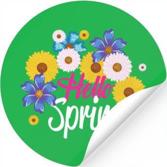 Discover hello /spring Stickers