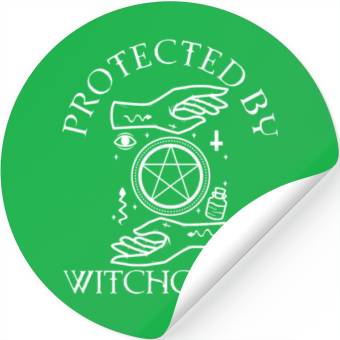 Discover Protected By Witchcraft Stickers