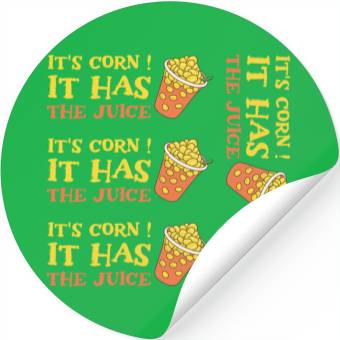 Discover its corn kid Stickers