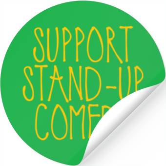 Discover Support Stand Up Comedy 2 Stickers
