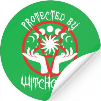 Discover Protected By Witchcraft Stickers