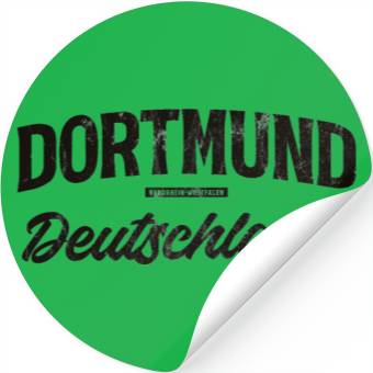 Discover Dortmund Germany Stickers