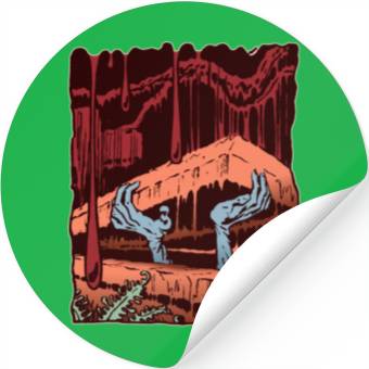 Discover Zombie Coffin Stickers