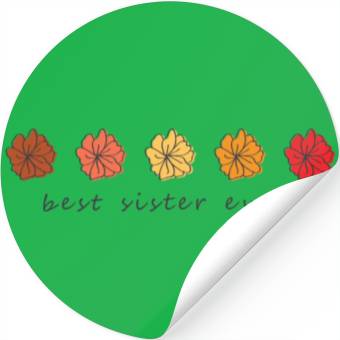Discover Best Sister ever Stickers