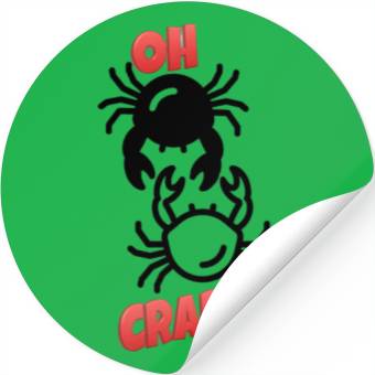 Discover Oh Crab! Stickers