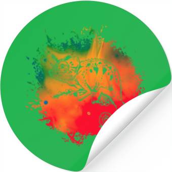 Discover Chameleon Stickers