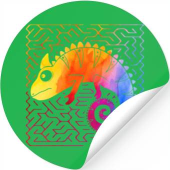 Discover Chameleon Stickers