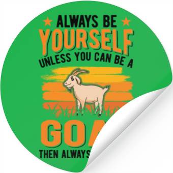 Discover Goat Farmer Stickers