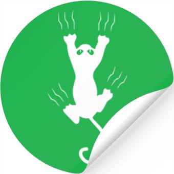 Discover Angry cat Stickers