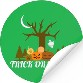Discover TRICK OR TREAT Stickers