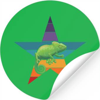 Discover Chameleon Stickers