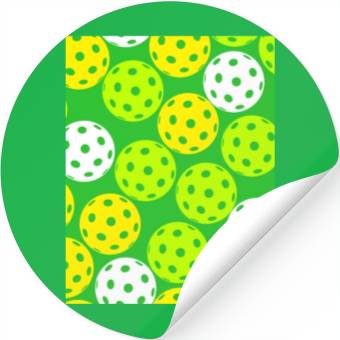Discover pickle ball Stickers